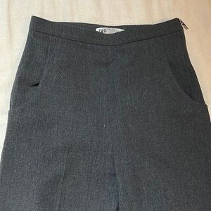 ZARA TROUSER PANTS WIDE LEG